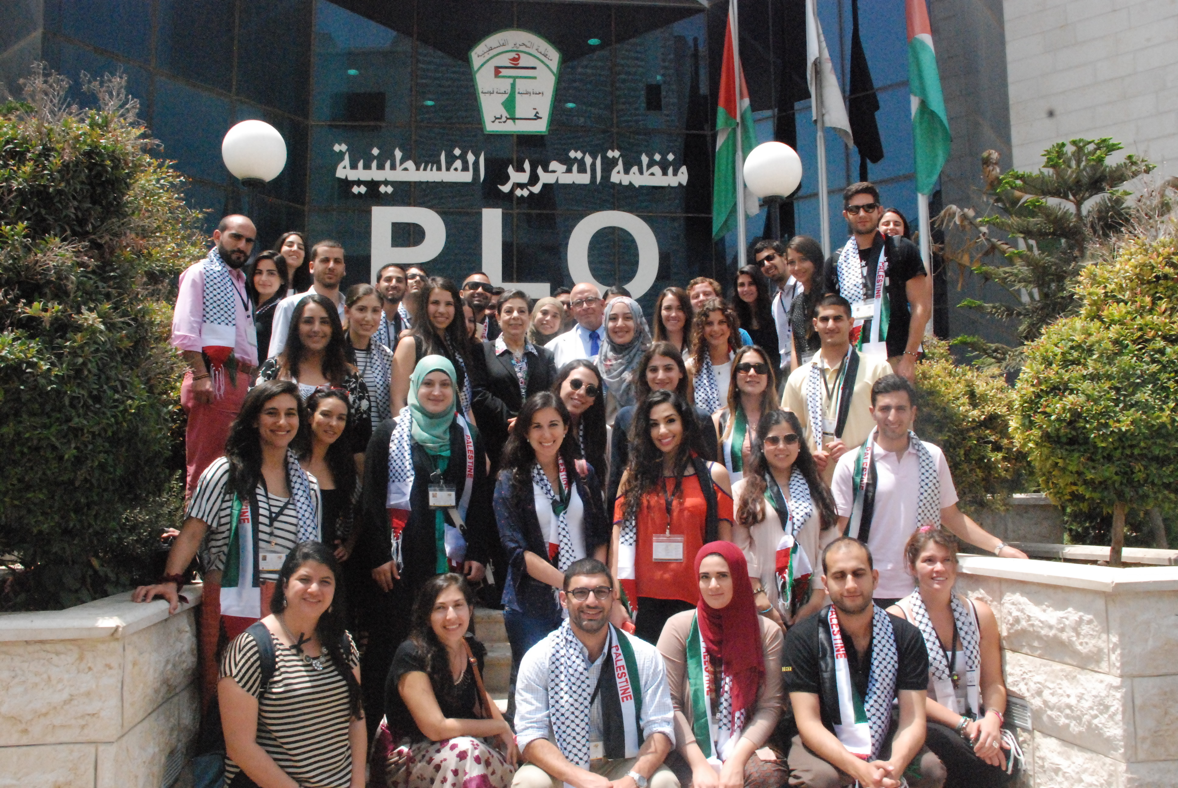 Diaspora youth connect with political and business leaders in Birzeit, Ramallah