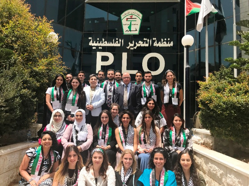 Dr. Ashrawi holds separate meetings in Ramallah