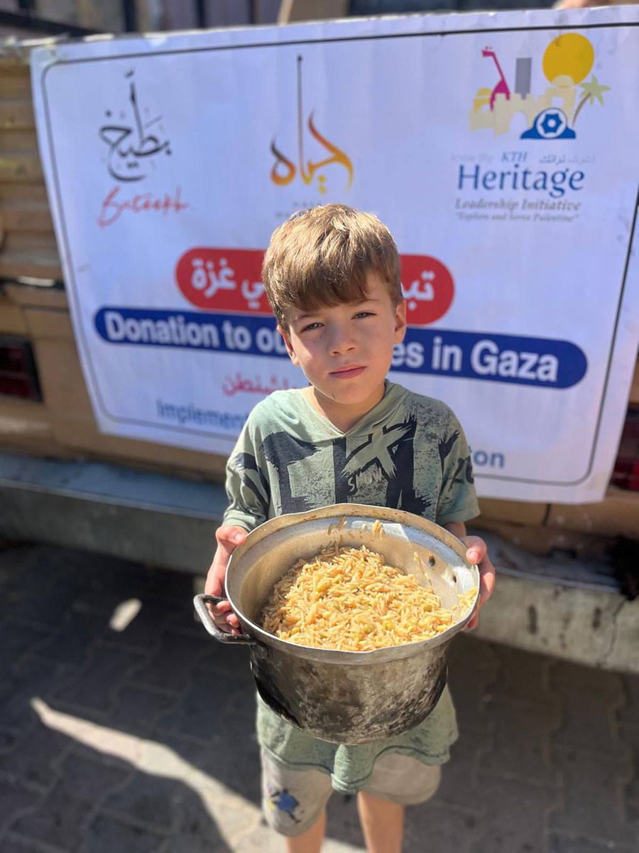 KTH, HAYA, and Buteek: Saving Lives and Bringing Hope to Gaza by Providing Meals to Over 1,050 Families Amid Critical Famine Relief Efforts