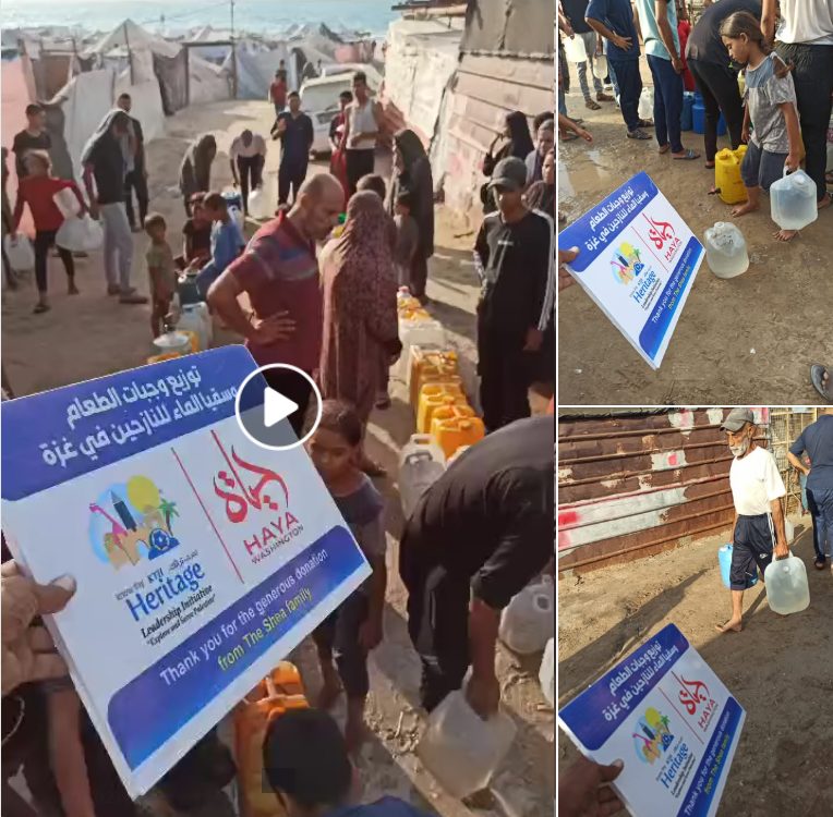 Know Thy Heritage, (KTH) continue to stand firm in our mission to save lives in Gaza, despite the immense challenges we face. With Haya Washington we Provided 300 people with clean water approx. 4300 liters each