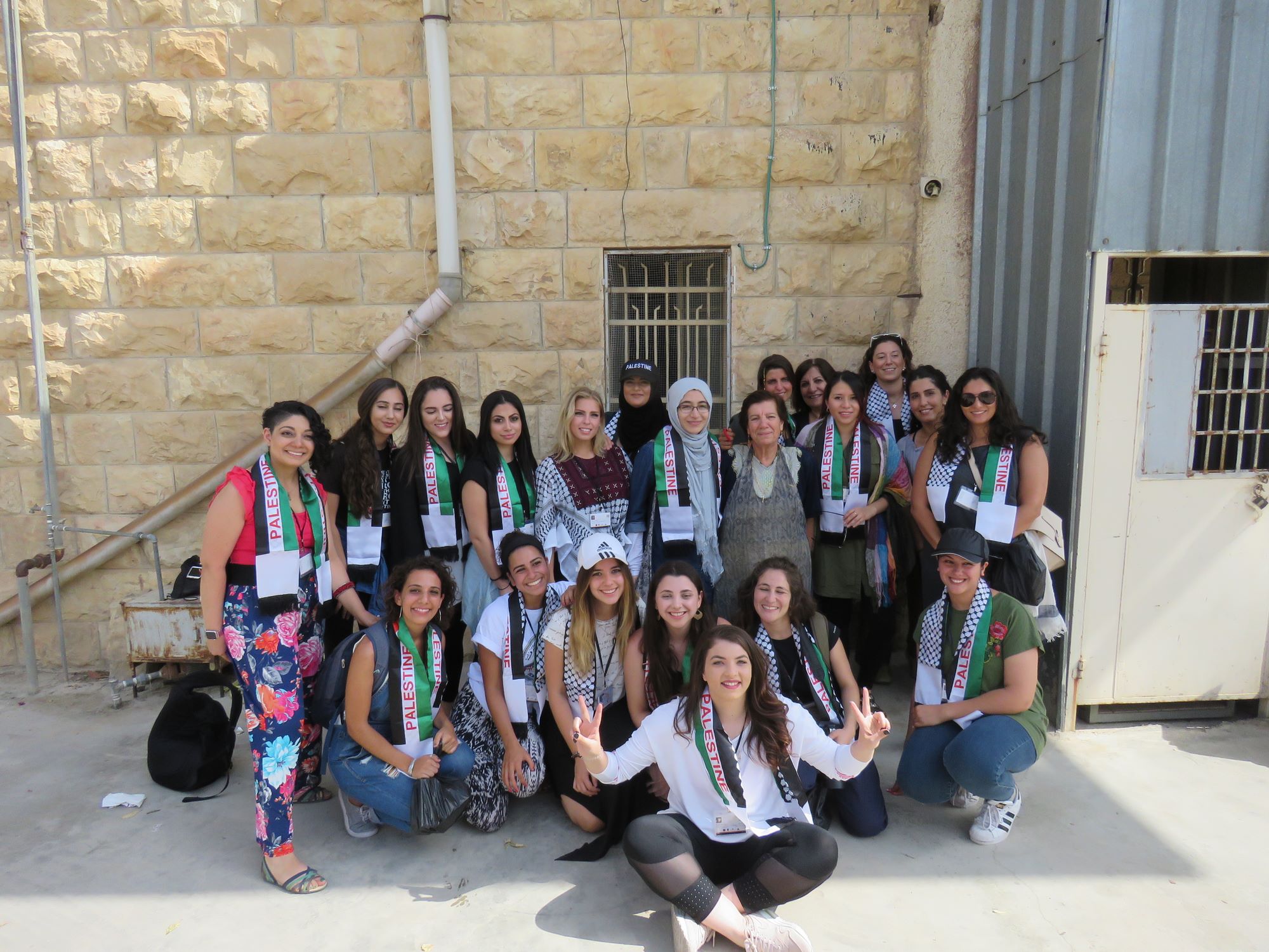 Bethlehem – Delegates visit Bethlehem, Aida Camp and Cremisan Valley